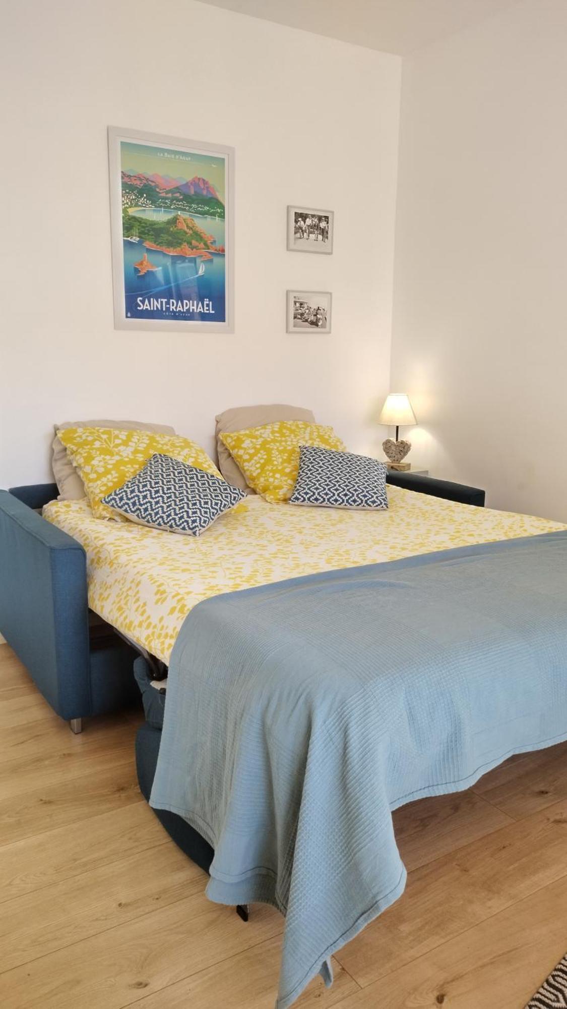 Studio Tout A Pied - Vue Sur Mer Saint Aygulf Extérieur photo