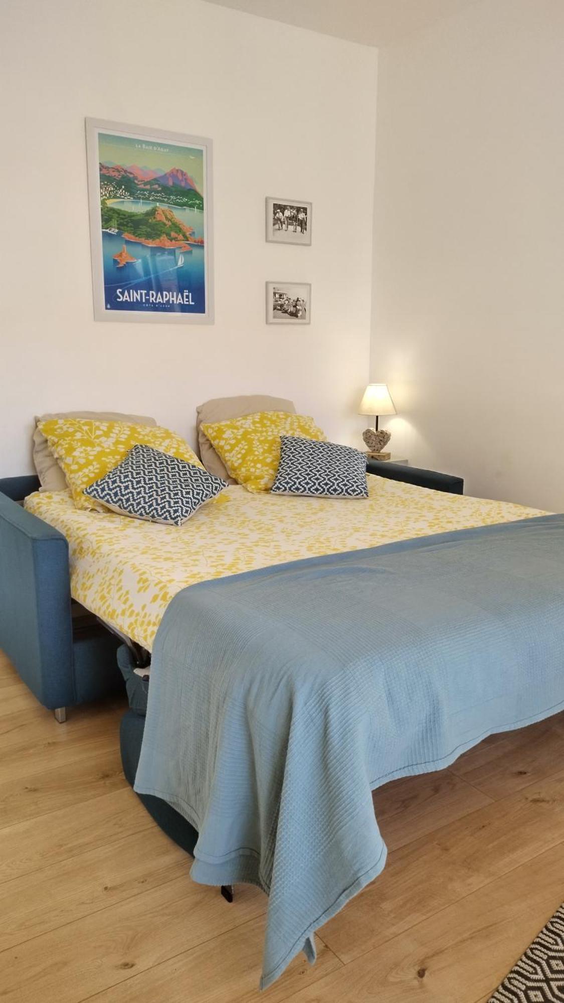Studio Tout A Pied - Vue Sur Mer Saint Aygulf Extérieur photo
