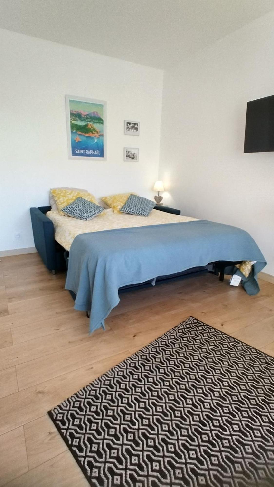 Studio Tout A Pied - Vue Sur Mer Saint Aygulf Extérieur photo